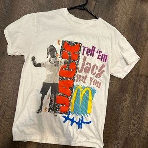 Travis Scott x McDonald’s Collab Tee